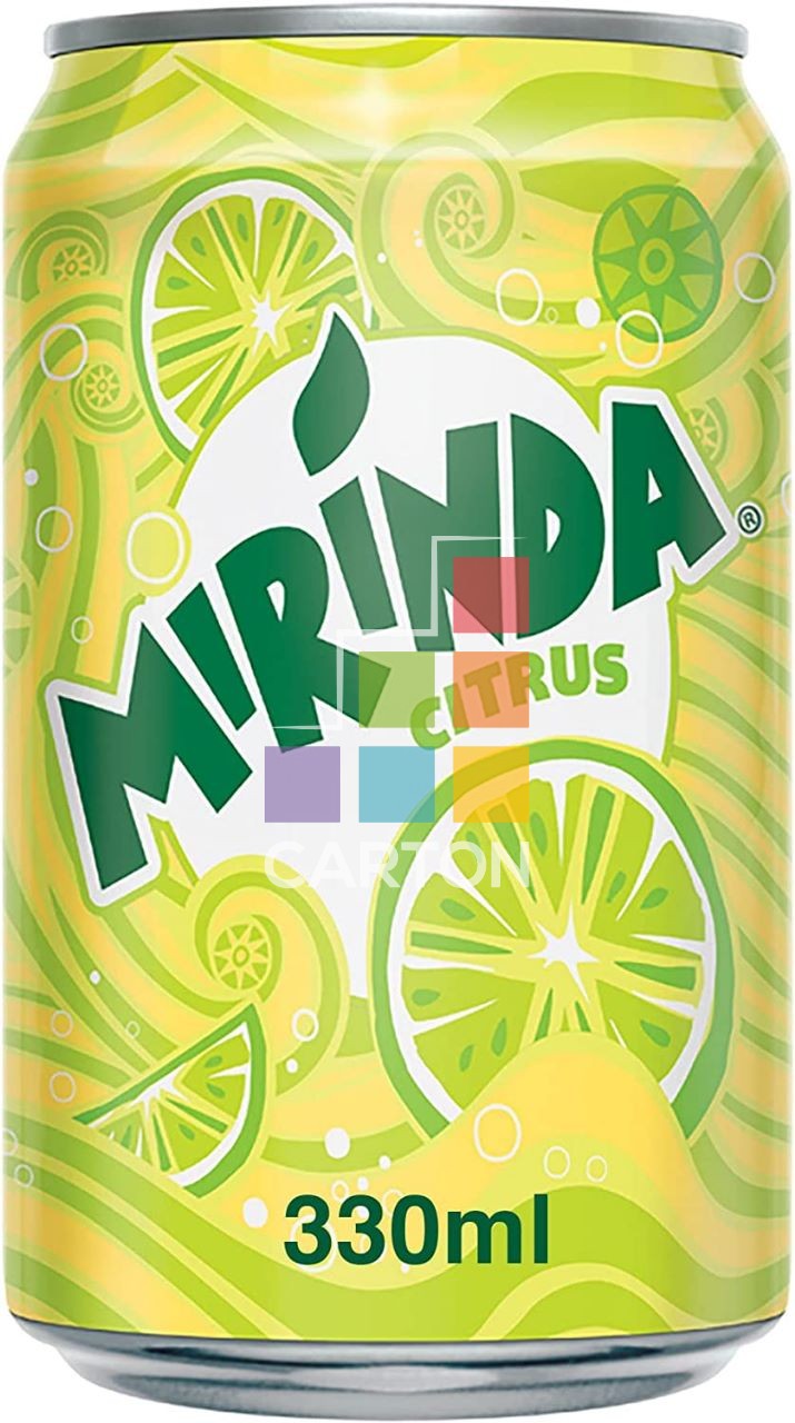 MIRINDA CITRUS CAN - 24*330ML